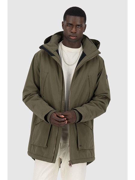 Alife and kickin Kurtka zimowa "RonAK" w kolorze khaki rozmiar: XL. Brązowe kurtki męskie Alife and Kickin, na zimę, xl, bez wzorów, bez kaptura. Za 372.47 zł.