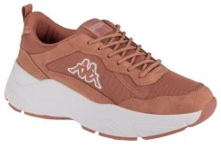 Buty sportowe Sneakersy damskie, Askja. Brązowe buty sportowe na co dzień damskie Kappa, bez wzorów, z materiału, trekkingowe. Za 119.99 zł.