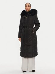 Rinascimento Kurtka zimowa CFC0118607003 Czarny Regular Fit. Czarne kurtki damskie RINASCIMENTO, na zimę, m, bez wzorów, z syntetyku, bez kaptura. Za 1,219.00 zł.