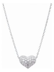 Luxenter Srebrny naszyjnik z elementem ozdobnym rozmiar: onesize. Szare naszyjniki damskie Luxenter, srebrne. Za 134.85 zł.