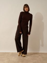 Just Cashmere Kaszmirowy golf "Lexie" w kolorze brązowym rozmiar: S. Brązowe golfy damskie Just Cashmere, s, bez wzorów, z kaszmiru, bez ramiączek. Za 391.99 zł.