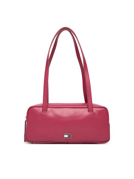 Tommy Jeans Torebka Tjw City Shoulder Bag AW0AW18075 Czerwony. Czerwone torebki klasyczne damskie Tommy Jeans, bez wzorów, z jeansu, bez dodatków. Za 529.99 zł.