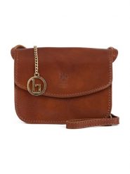 Lia Biassoni Skórzana torebka w kolorze jasnobrązowym - 20 x 15 x 10 cm rozmiar: onesize. Brązowe torebki klasyczne damskie Lia Biassoni, bez wzorów, z materiału, bez dodatków. Za 250.35 zł.