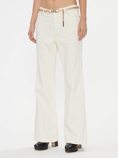 MICHAEL Michael Kors Jeansy MF3904180V Écru Flared Fit. Jeansy damskie MICHAEL Michael Kors. Za 679.99 zł.
