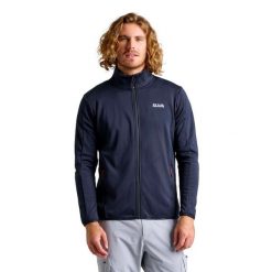 Sweter Z Fleece Powerstretch Slam Act Dorosłych. Niebieskie swetry męskie SLAM, l, bez wzorów, z materiału, bez kołnierzyka. Za 527.99 zł.