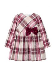 Mayoral Sukienka codzienna 4924 Czerwony Regular Fit. Czerwone sukienki dziewczęce Mayoral, bez wzorów, z syntetyku, bez ramiączek. Za 229.99 zł.