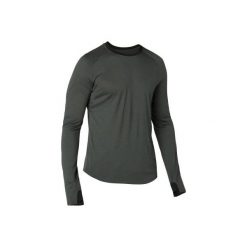 Koszulka długi rękaw Gym & Pilates regular 120 męska. Czarne koszulki męskie z długim rękawem DOMYOS, m, z elastanu. Za 129.99 zł.