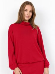 Soyaconcept® Bluza - SC-Banu Kobiety Sztuczne włókno czerwony, M. Czerwone bluzy bez kaptura damskie m, z włókna. Za 139.95 zł.