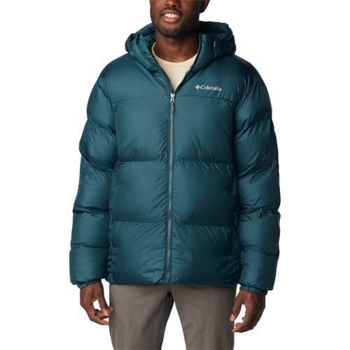 Kurtka uniwersalna męska Columbia Puffect Hooded Jacket. Niebieskie kurtki męskie Columbia, l, bez wzorów, z syntetyku, casualowe, z kapturem. Za 549.99 zł.