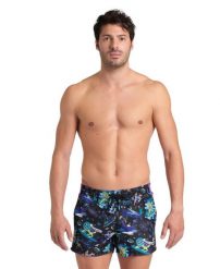 Spodenki kąpielowe męskie szorty na plażę basen sportowe Arena X-Short. Czarne kąpielówki męskie Arena, m, bez wzorów, z materiału, na fitness i siłownię. Za 171.98 zł.