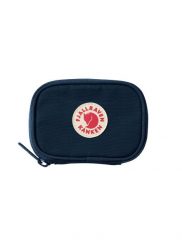Portfel turystyczny Fjallraven Kanken Card Wallet - navy. Niebieskie portfele damskie Fjällräven, bez wzorów, z materiału. Za 151.69 zł.