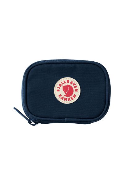 Portfel turystyczny Fjallraven Kanken Card Wallet - navy. Niebieskie portfele damskie Fjällräven, bez wzorów, z materiału. Za 151.69 zł.