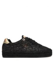 REPLAY Espadryle GWF22 .000.C0098T Czarny. Czarne espadryle damskie Replay, bez wzorów, z materiału, bez obcasa. Za 399.99 zł.