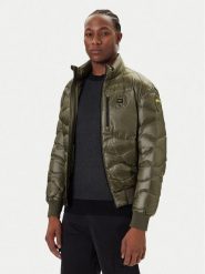 Blauer Kurtka puchowa 25WBLUC03075 006355 Khaki Regular Fit. Brązowe kurtki męskie Blauer, l, bez wzorów, z puchu, bez kaptura. Za 1,669.00 zł.