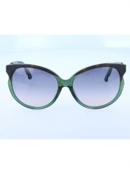 Swarovski Damskie okulary przeciwsłoneczne w kolorze zielono-niebieskim rozmiar: 58. Niebieskie okulary przeciwsłoneczne damskie Swarovski. Za 267.92 zł.