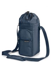 Puccini Torba w kolorze granatowym na butelki - 10,5 x 29,5 x 13,5 cm rozmiar: onesize. Niebieskie torebki klasyczne damskie Puccini, bez wzorów, z materiału, bez dodatków. Za 104.64 zł.