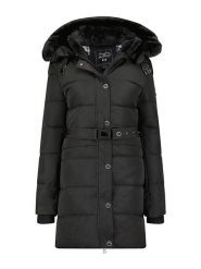 Canadian Peak Płaszcz zimowy "Bettineak" w kolorze czarnym rozmiar: XL. Czarne płaszcze damskie Canadian Peak, na zimę, xl, bez wzorów, z puchu. Za 260.99 zł.