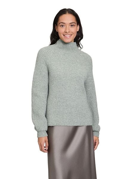 CARTOON Sweter w kolorze zielonym rozmiar: 40. Zielone golfy damskie Cartoon, ze splotem, bez kołnierzyka. Za 159.95 zł.