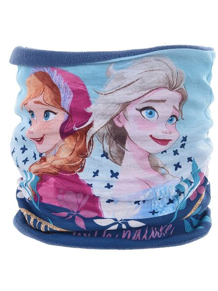 Disney Frozen Dwustronny szal-koło "Kraina Lodu" w kolorze błękitnym rozmiar: onesize. Niebieskie szaliki dziecięce Disney Frozen, z polaru, bez ramiączek. Za 24.45 zł.