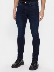 Calvin Klein Jeans Jeansy J30J323695 Granatowy Skinny Fit. Niebieskie jeansy męskie Calvin Klein Jeans. Za 319.99 zł.