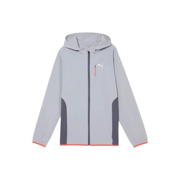 Kurtka z dresu Puma PWRTRAIN. Szare kurtki męskie Puma, s, bez wzorów, z dresówki, eleganckie, bez kaptura. Za 263.50 zł.