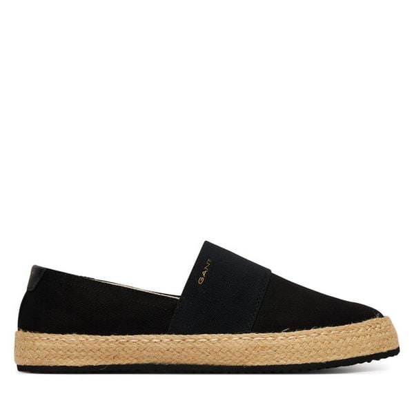 Espadryle Gant. Czarne espadryle damskie Gant, bez wzorów, bez obcasa. Za 332.99 zł.