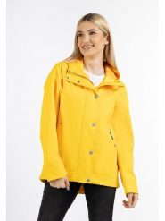 Schmuddelwedda Kurtka przeciwdeszczowa w kolorze żółtym rozmiar: L. Żółte kurtki przeciwdeszczowe damskie Schmuddelwedda, l, bez kaptura. Za 500.38 zł.