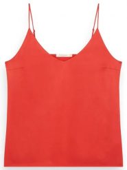 Scotch & Soda Top w kolorze czerwonym rozmiar: XS. Czerwone topy damskie Scotch & Soda, xs, bez wzorów, z wiskozy, bez kołnierzyka. Za 79.03 zł.