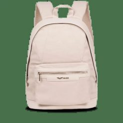 Plecak duży KISKADEE BEIGE. Brązowe plecaki damskie Wings, bez wzorów, z materiału, biznesowe. Za 179.90 zł.