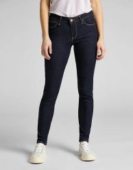 SPODNIE JEANSOWE DAMSKIE LEE SCARLETT RINSE L526FR36 112111631. Spodnie materiałowe damskie Lee, bez wzorów, z jeansu. Za 189.99 zł.