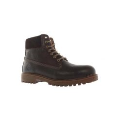 Trapery męskie LUMBERJACK RIVER GREEN. Brązowe buty zimowe męskie Lumberjack, bez zapięcia. Za 299.99 zł.
