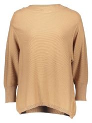 More & More Sweter w kolorze beżowym rozmiar: 38. Brązowe golfy damskie MORE & MORE, bez wzorów, bez ramiączek. Za 144.92 zł.