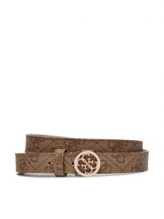 Guess Pasek Damski Noelle (Bg) Belts BW9161 P4320 Beżowy. Brązowe paski damskie Guess, z aplikacjami, ze skóry. Za 149.99 zł.