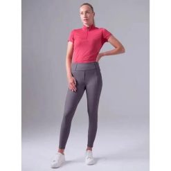 Damskie legginsy jeździeckie o średniej przyczepności PS of Sweden Katja Riding. Szare legginsy damskie PS OF SWEDEN, l, bez wzorów. Za 368.00 zł.