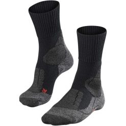 Skarpetki damskie Falke TK1. Czarne skarpetki damskie Falke, bez wzorów, z elastanu. Za 167.00 zł.