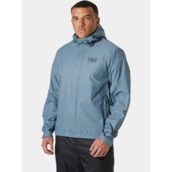 Płaszcz Przeciwdeszczowy Męski Helly Hansen Loke 2.0. Niebieskie płaszcze męskie Helly Hansen, m, bez wzorów, sportowe. Za 473.30 zł.