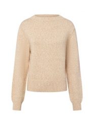 Opus sweter z dzianiny z zawartością alpaki - Panep Kobiety Bawełna beżowy, 42. Brązowe swetry klasyczne damskie Opus, z bawełny, bez kołnierzyka. Za 279.95 zł.
