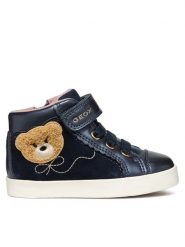 Geox Sneakersy B Kilwi Girl B46D5A 022NF C4021 S Granatowy. Niebieskie buty sportowe dziewczęce Geox, bez wzorów, ze skóry, bez zapięcia. Za 219.99 zł.