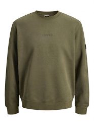 Jack & Jones Bluza "Point" w kolorze khaki rozmiar: XL. Brązowe bluzy bez kaptura męskie Jack & Jones, xl. Za 148.26 zł.