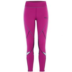 Damskie legginsy Kari Traa Louise 2.0. Czerwone legginsy sportowe damskie Kari Traa, bez wzorów, na fitness i siłownię. W wyprzedaży za 335.90 zł.