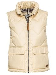 Camel Active Kamizelka pikowana w kolorze żółtym rozmiar: 42. Żółte kamizelki damskie Camel Active. Za 222.41 zł.