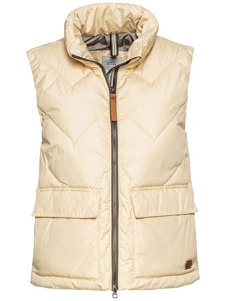 Camel Active Kamizelka pikowana w kolorze żółtym rozmiar: 42. Żółte kamizelki damskie Camel Active. Za 222.41 zł.