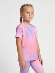 Koszulka dla dziewczynki Hummel Gradient Gym. Czerwone koszulki dziewczęce HUMMEL, l, bez wzorów, z materiału, bez ramiączek. Za 167.00 zł.