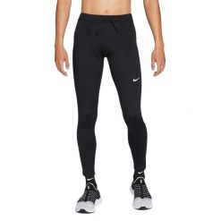 Spodnie treningowe męskie Nike Drifit Challenger. Czarne spodnie sportowe męskie Nike, z materiału. Za 417.00 zł.