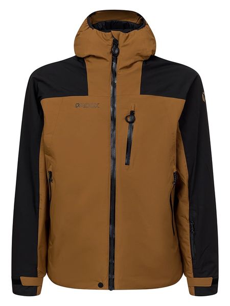 ROCK EXPERIENCE Kurtka funkcyjna "Re. Sun Peaks" w kolorze jasnobrązowym rozmiar: M. Brązowe kurtki outdoor męskie ROCK EXPERIENCE, m, bez wzorów, z materiału, bez kaptura. Za 413.35 zł.