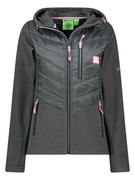 Geographical Norway Kurtka pikowana "Tulka" w kolorze antracytowym rozmiar: L. Czarne kurtki damskie Geographical Norway, l, bez wzorów, bez kaptura. Za 151.90 zł.