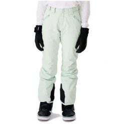 Spodnie snowboardowe damskie Rip Curl Rider. Zielone spodnie dresowe damskie Rip Curl, na zimę, m, bez wzorów. Za 369.99 zł.