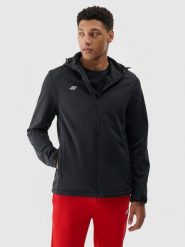 Чоловіча куртка softshell вітрозахисна мембрана 5 000 - чорний. Kurtki softshell damskie 4f, xl, bez wzorów, z softshellu, bez kaptura. Za 2,999.90 zł.