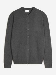 Perfect Cashmere Kaszmirowy kardigan "Anais" w kolorze szarym rozmiar: L. Szare kardigany męskie Perfect Cashmere, l, bez wzorów, z kaszmiru, bez kołnierzyka. Za 456.99 zł.