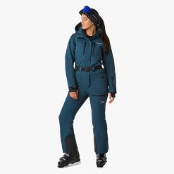 Kombinezon zimowy Narciarstwo Damska Swedemount Cervinia Skisuit oddychający. Czarne kombinezony damskie SWEDEMOUNT, na zimę, bez wzorów, z tkaniny, sportowe, bez kołnierzyka, bez ramiączek. Za 1,199.00 zł.